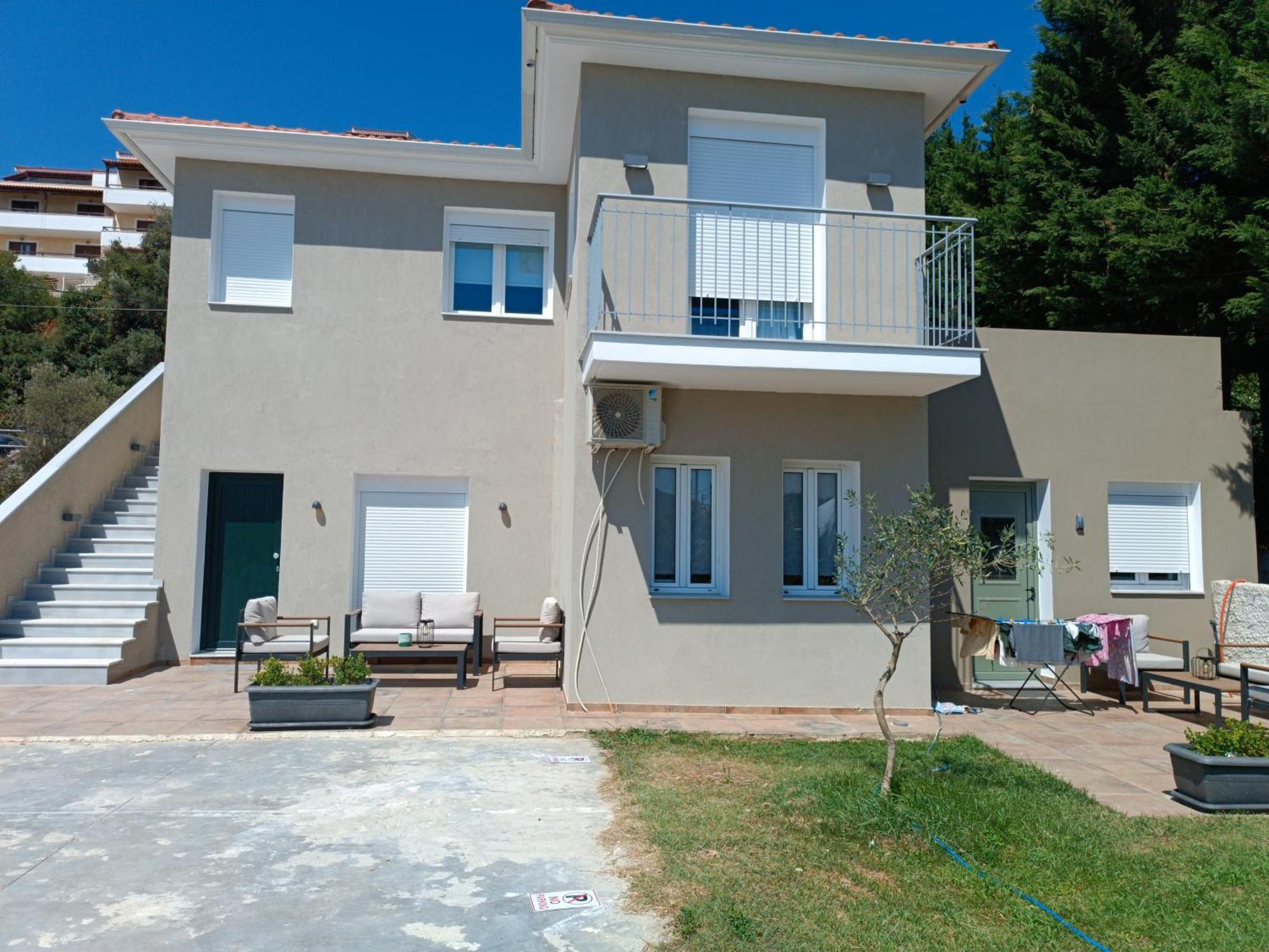 Maya Apartments, Modern And Convenient Apartments With Private Parking Szkiáthosz Kültér fotó